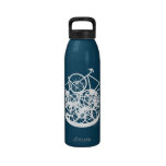 Jumbled Bikes Water Bottles