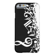 Jumbled Musical Notes iPhone 6 Case