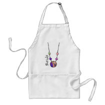 Jumbo Bead Necklace Multicolor   13 Apron