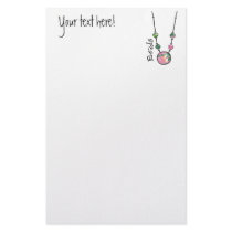 Jumbo Bead Necklace Multicolor    17 Stationery Design