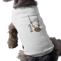 Jumbo Bead Necklace Multicolor    19 Pet T Shirt