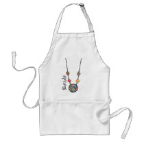 Jumbo Bead Necklace Multicolor    2 Aprons