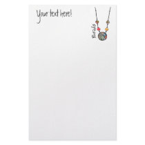 Jumbo Bead Necklace Multicolor    2 Stationery