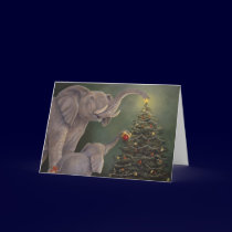 Jumbo Holiday Card by Laura_Regan_Artist Jumbo Holiday Card