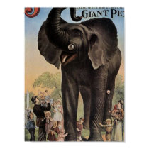 Jumbo The Giant Elephant Retro Theater posters