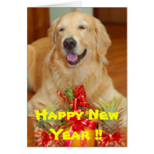 Jumelle Happy new year Card