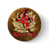 Jump and Turn Skateboard Monkey buttons by ZazzIt Jump and Turn Skateboard Monkey buttons