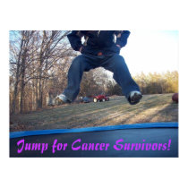 Jump for Cancer Survivors! posters