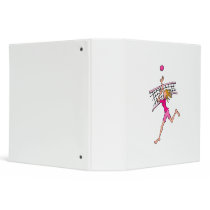 Jump for it vinyl binder