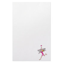 Jump for it custom stationery
