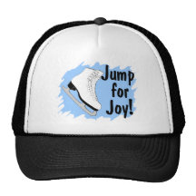 Jump For Joy Blue Skate Mesh Hats
