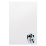 Jump shot customized stationery