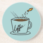 Jump start doodle art Coaster