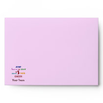 Jump Stunt Bounce Cheerleader Envelope