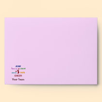 Jump Stunt Bounce Cheerleader Envelope