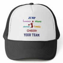 Jump Stunt Bounce Cheerleader Hat