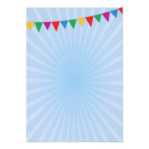 JUMP! Trampoline Bounce House Gym Invitation