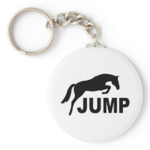 JUMP with Jumping Horse Keychains
