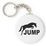 JUMP with Jumping Horse Keychains