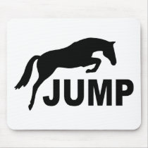 JUMP with Jumping Horse Mouse Mats