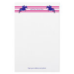 Jumper Equestrian Athlete Stationary Personalized Stationery
