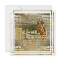 Jumper Horse Show Invitation