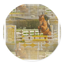 Jumper Horse Show Stickers