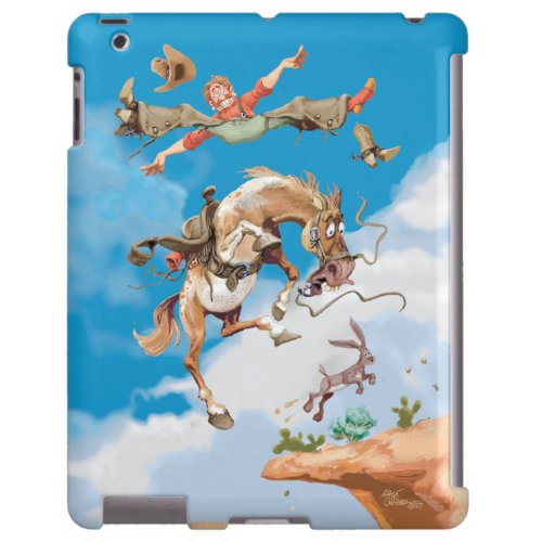 Jumping Jack | Funny Caricature iPad Case