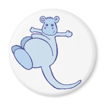 Jumpin' Kangu Magnet magnets