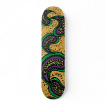 Jumping Bean Paisley Skateboard