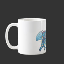 Jumping Blue Lacewing Dragon mug mugs