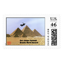 Jumping Cat's and Pyrimids postage