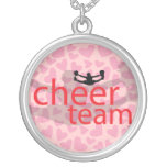 Jumping Cheerleader Team Gear Pendant