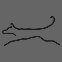 Jumping Dog embroidered shirts