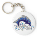 jumping dolphin key chains
