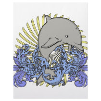 Jumping dolphin letterhead by Spyder13x085 Jumping dolphin letterhead