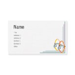 Jumping Dolphins Business Card Template