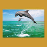 Jumping Dolphins Custom Canvas Wall Art canvas prints