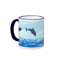 Jumping Dolphins Mug