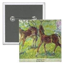 Jumping Foals By Marc Franz