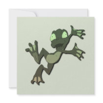 Jumping Frog Invitation