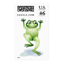 Jumping Frog postage