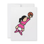 Jumping girl invitations