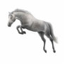 Jumping Gray Horse Holida...