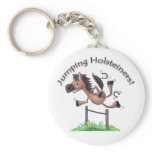 Jumping Holsteiners! Key Chain
