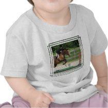 Jumping Horse Baby T-Shirt
