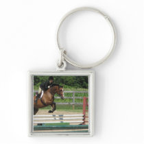 Jumping Horse Keychain