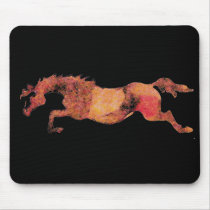 Jumping Horse mousepads