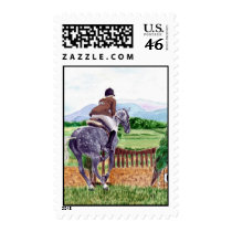 Jumping Horse Postage Stamps
