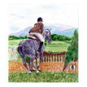 Jumping Horse Print